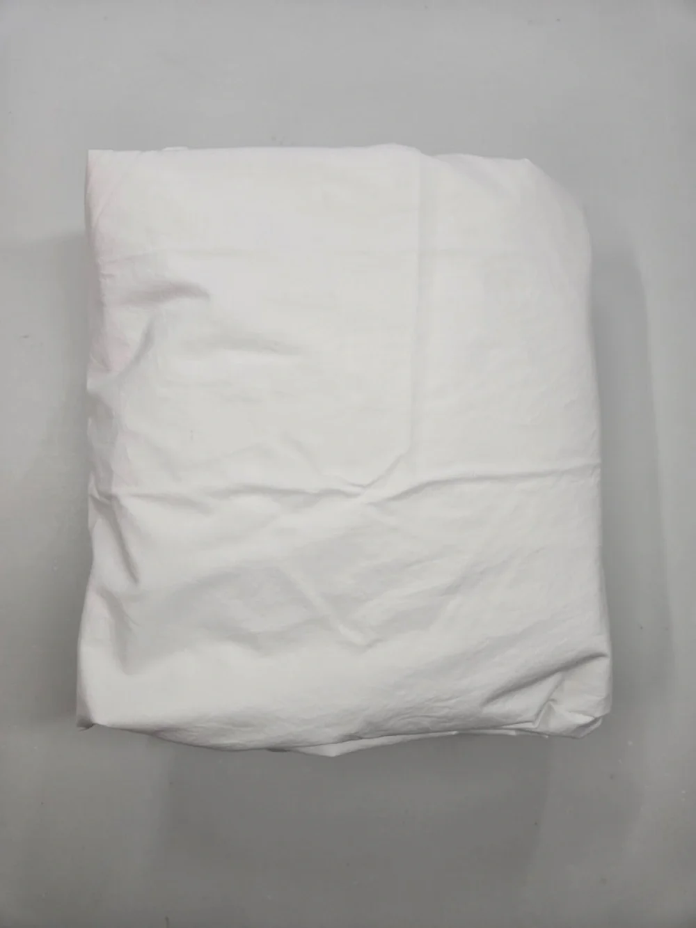 QUINCE Classic Organic Percale Flat Sheet King White 7601